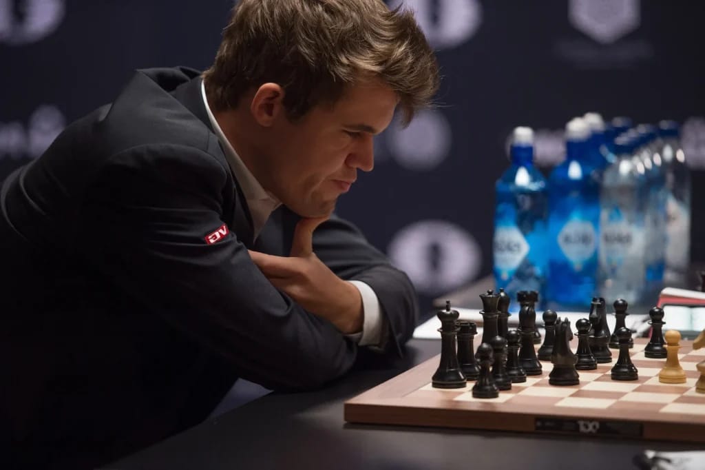 Magnus Carlsen - illustration Magnus Carlsen Fortune