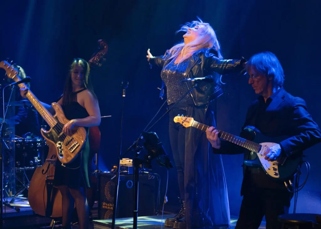 Nathalie Simard on stage - illustration of article Nathalie Simard fortune