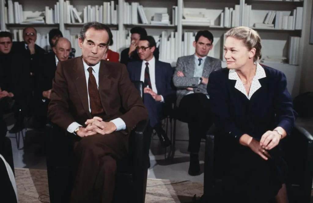 Robert en Elisabeth Badinter - illustratie bij het artikel Elisabeth Badinter Fortune