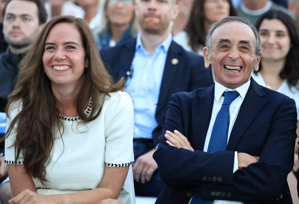 Sarah Knafo et Éric Zemmour