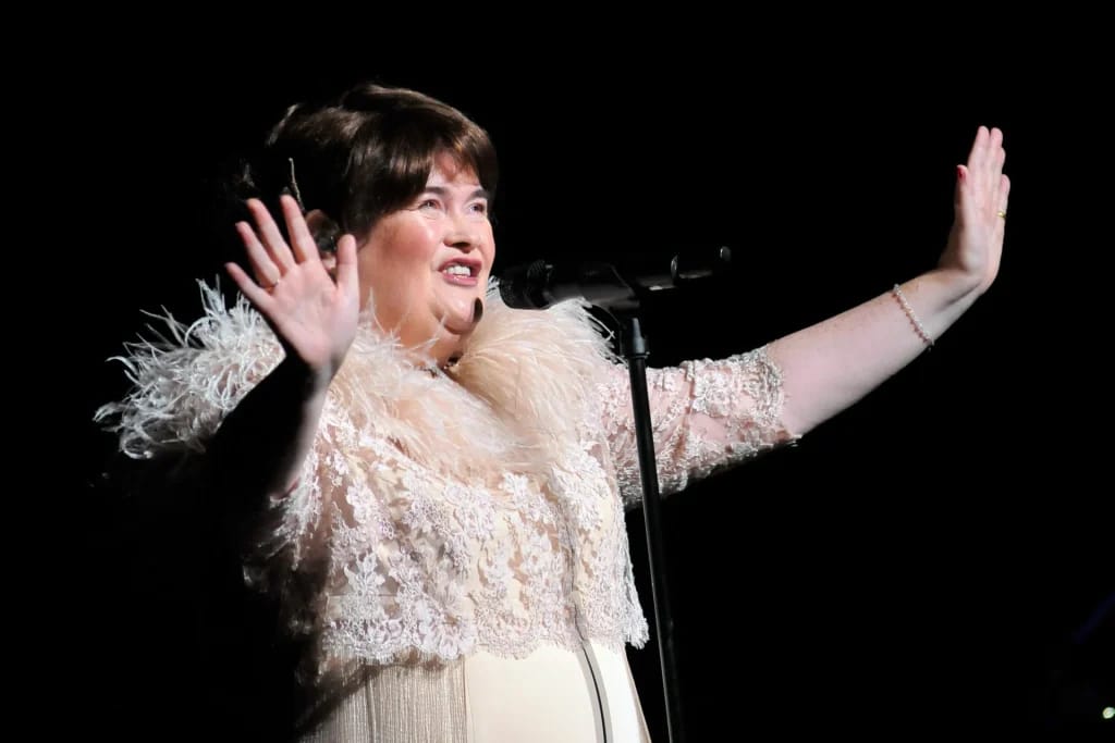 Susan Boyle on Britain's Got Talent - Illustration of the Susan Boyle Fortune article