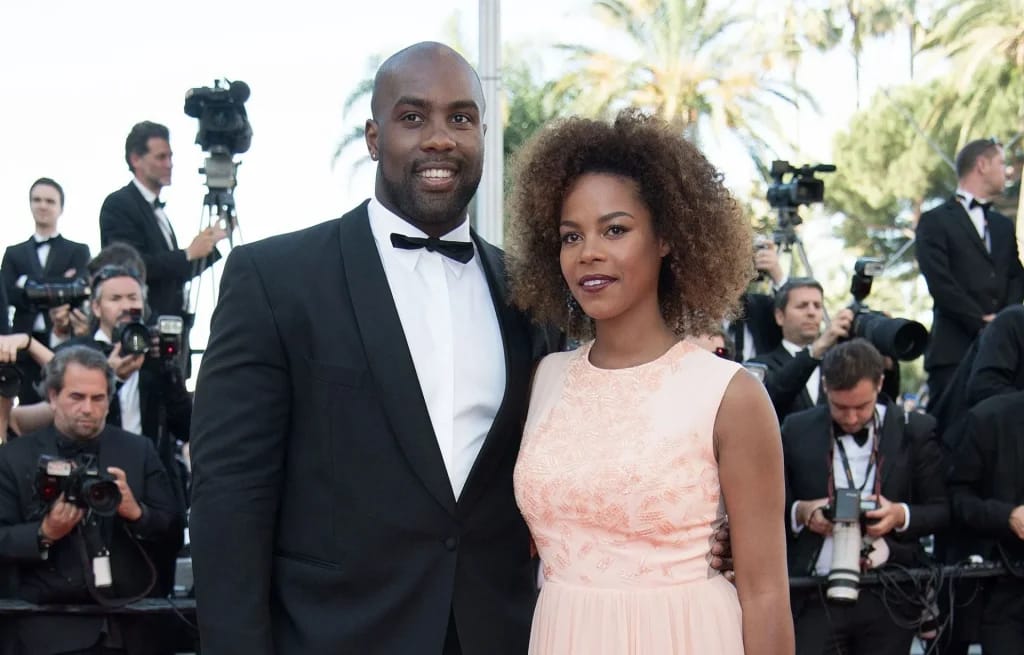Teddy Riner et sa femme - Image d'illustration de l'article Teddy Riner Fortune