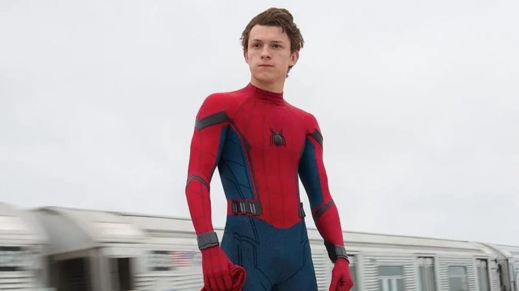 Tom Holland as Spiderman - illustration photo from the article Fortune Tom Holland