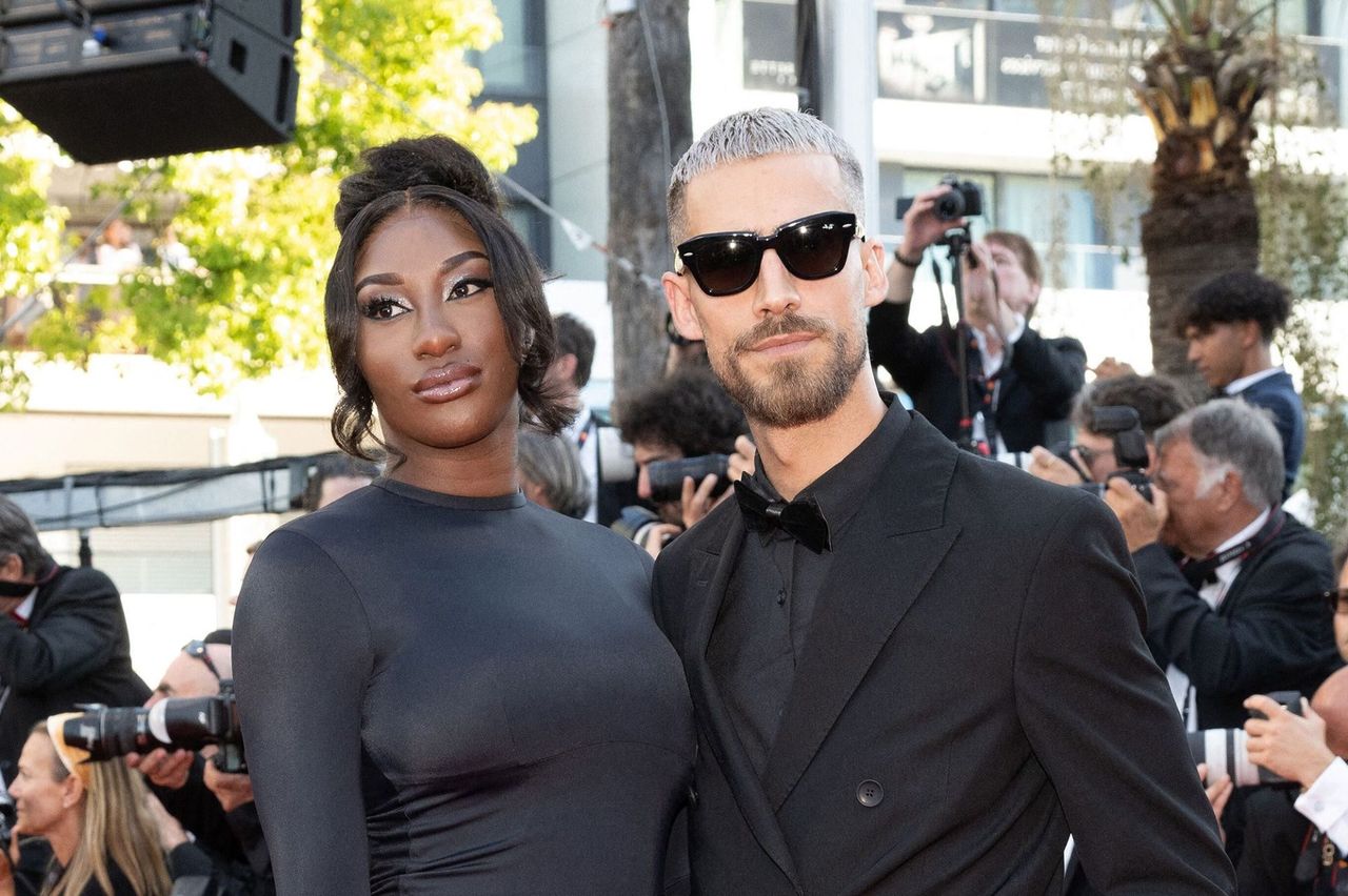 Aya Nakamura and her husband 