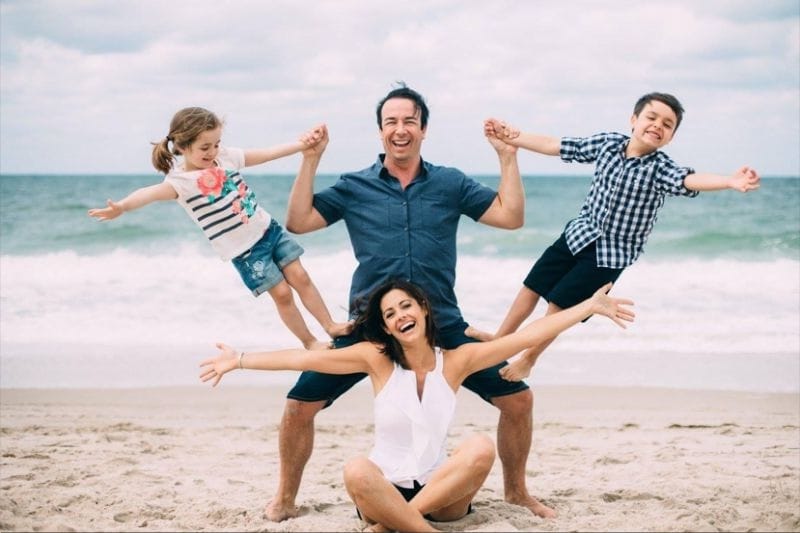 Luc Poirier's family