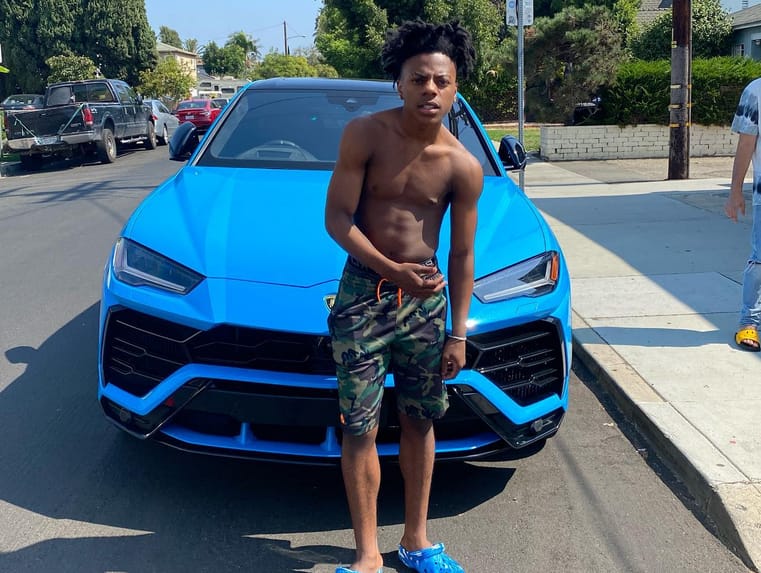 Luxury car from IShowSpeed