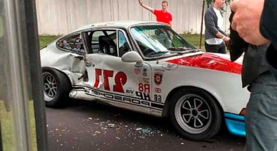 Crash d'accident de Magnus Walker