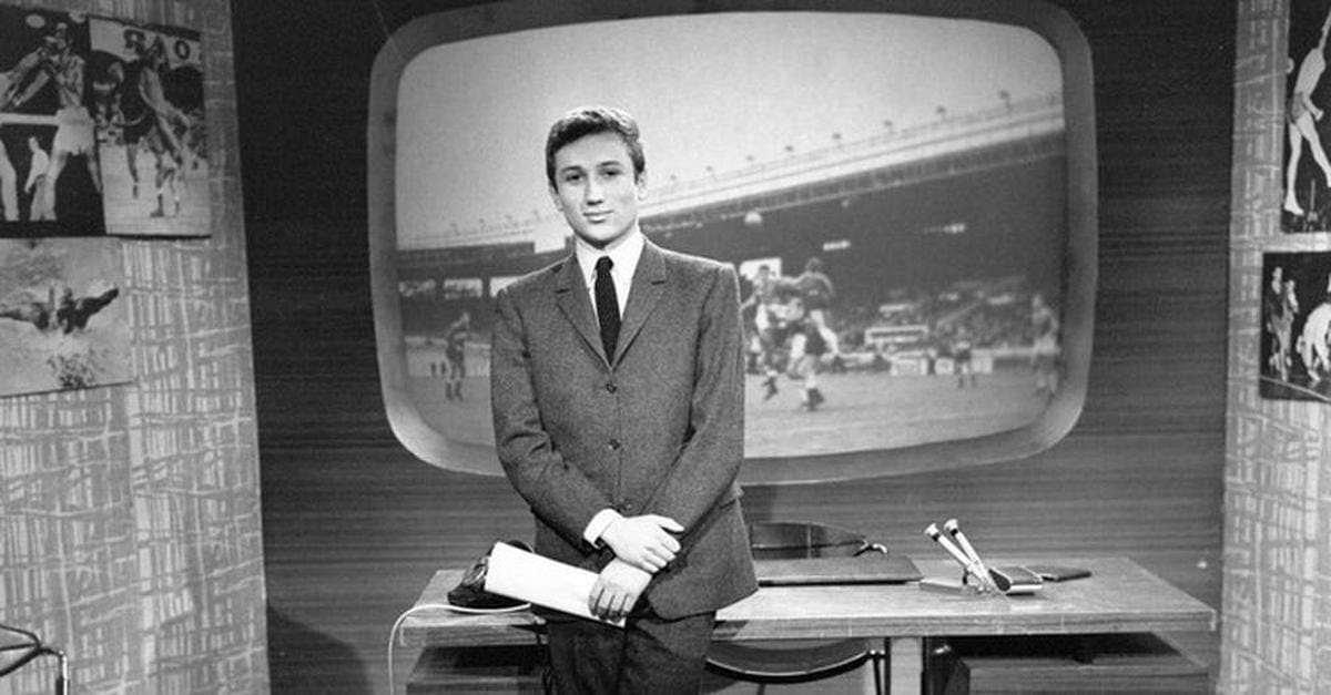 photo of a young Michel Drucker