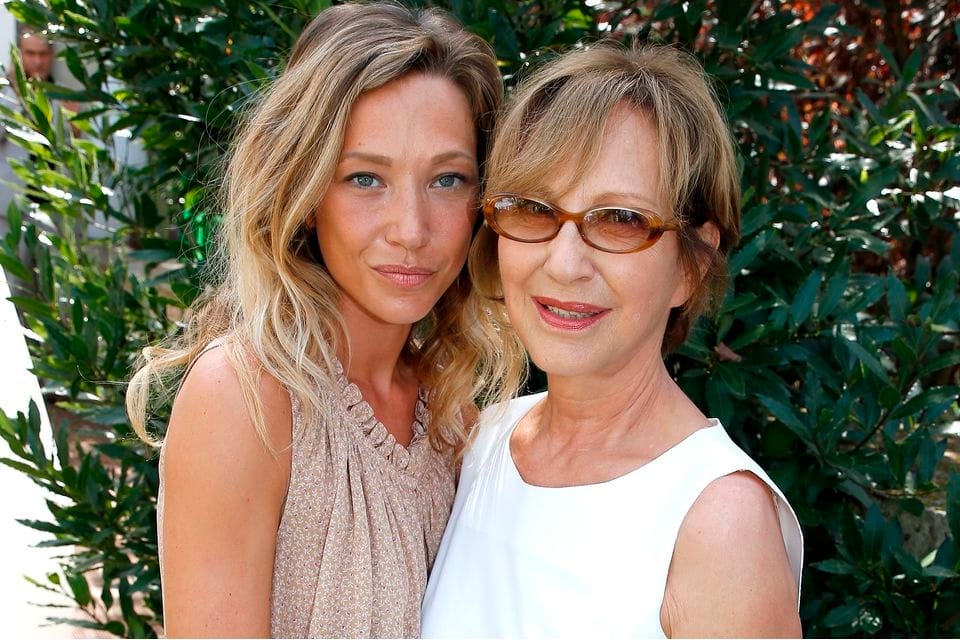 Foto von Nathalie Baye und laura smet ihrer Tochter