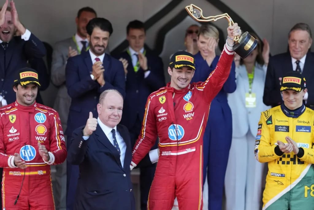 Charles Leclerc - Coverfoto van het artikel Salaire Charles Leclerc