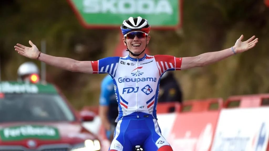 David Gaudu - Cover photo of Fortune article David Gaudu