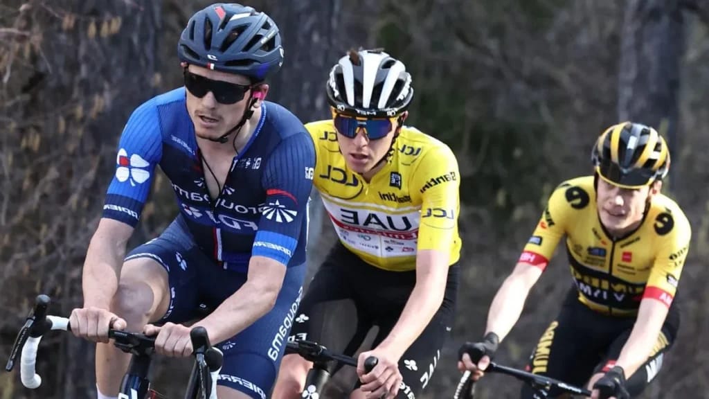 David Gaudu - Cover photo of Fortune article David Gaudu