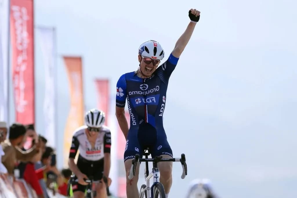 David Gaudu - Cover photo of Fortune article David Gaudu