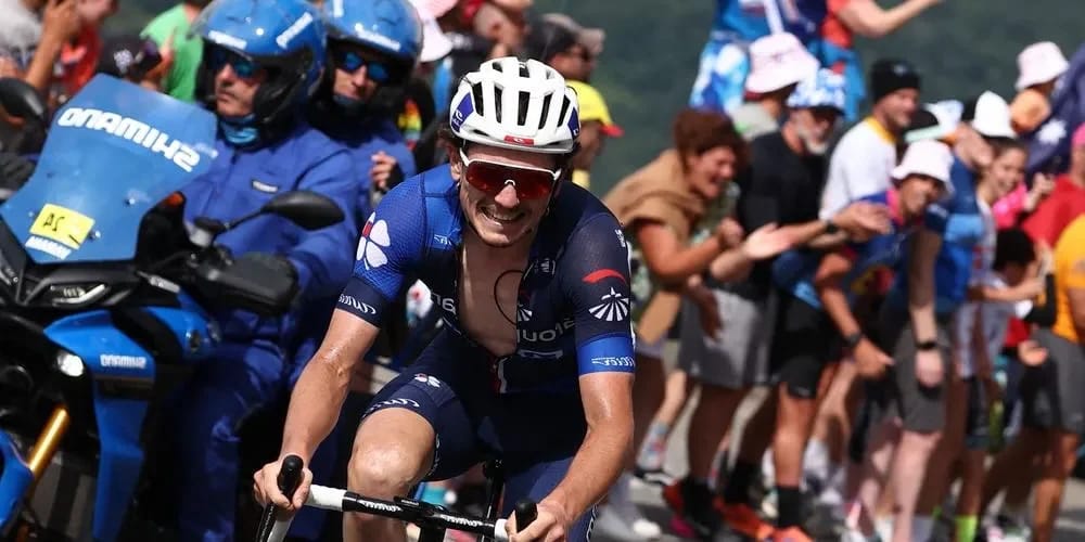 David Gaudu - Cover photo of Fortune article David Gaudu