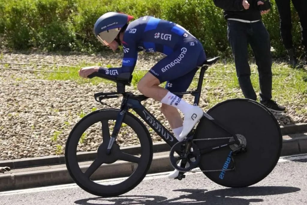 David Gaudu - Cover photo of Fortune article David Gaudu