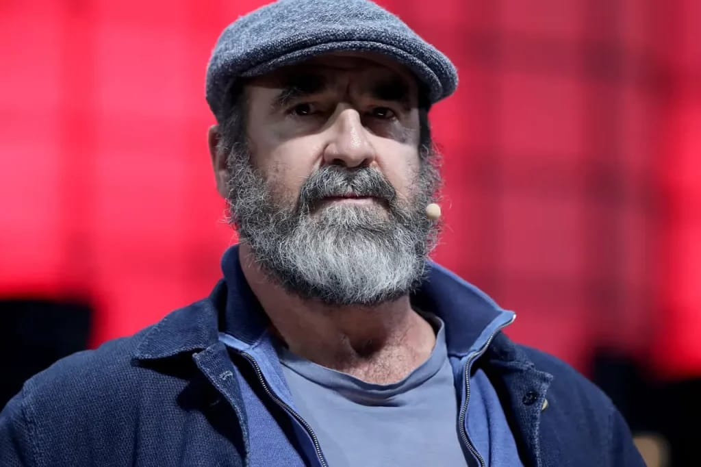 Éric Cantona - Illustrationsbild des Artikels über die reichsten Fußballspieler Frankreichs