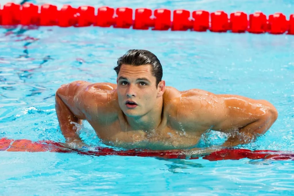 Florent Manaudou - Illustrationsfoto des Artikels über die reichsten Schwimmer Frankreichs