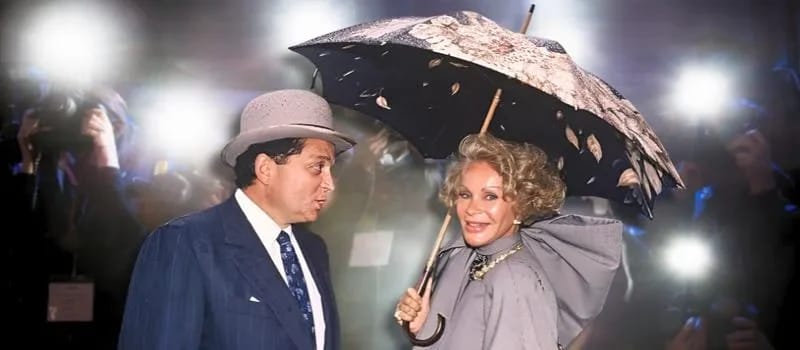The Wildenstein couple - Illustration of the article Jocelyne Wildenstein Fortune