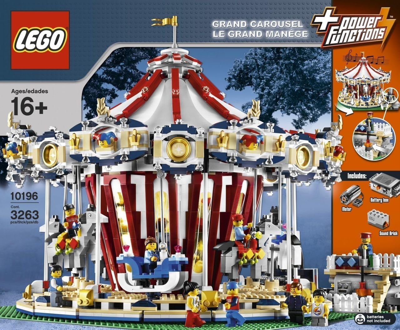 ein sehr teurer und lustiger Lego-Klassiker Lego 10196 Grand-Carrousel