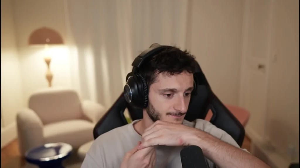 Maxime Biaggi im Twitch-Stream - Foto zur Illustration des Artikels Fortune Maxime Biaggi