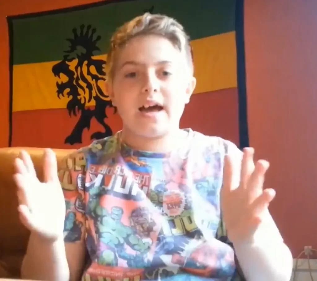 Michou as a child - Illustration of the article Fortune Michou