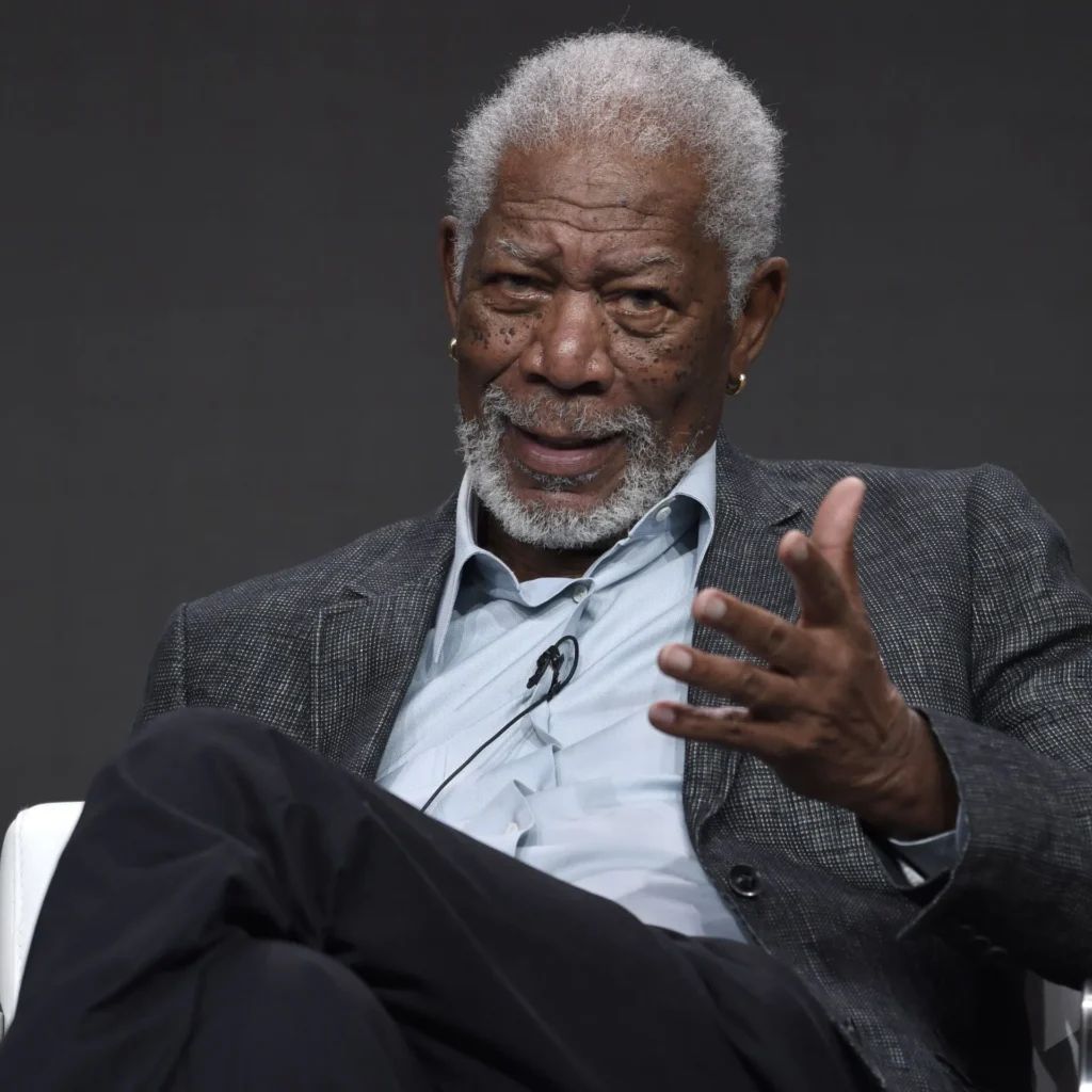 Morgan Freeman - Illustration of Morgan Freeman Fortune article