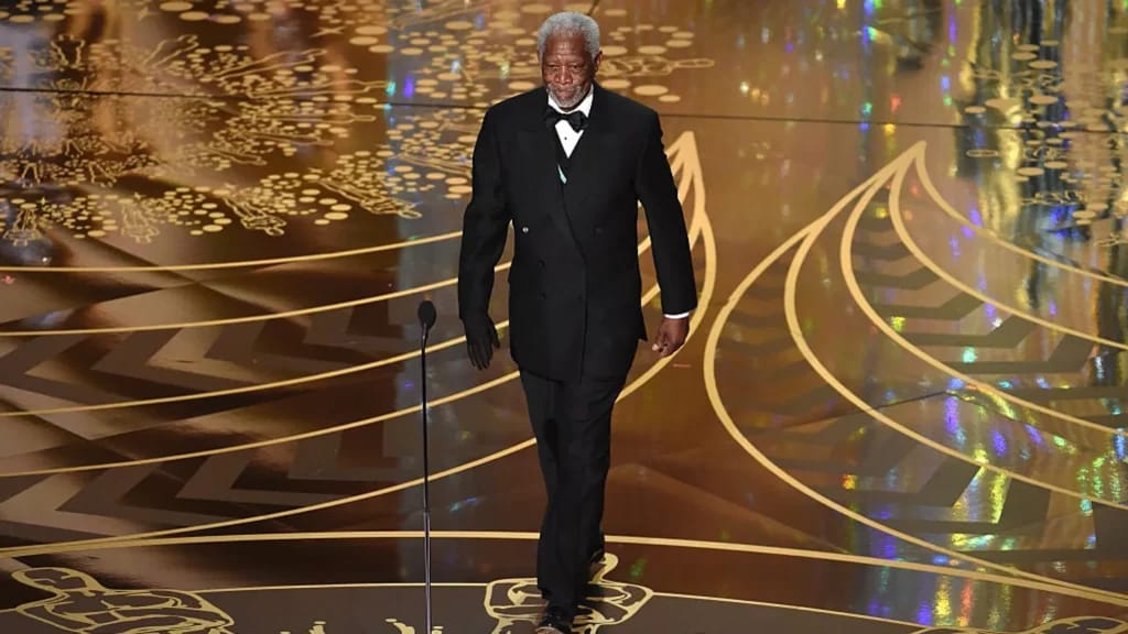 Morgan Freeman - Illustration of Morgan Freeman Fortune article