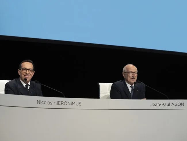 Nicolas Hieronimus und Jean-Paul Agon - Foto zur Illustration des Artikels Nicolas Hieronimus Fortune