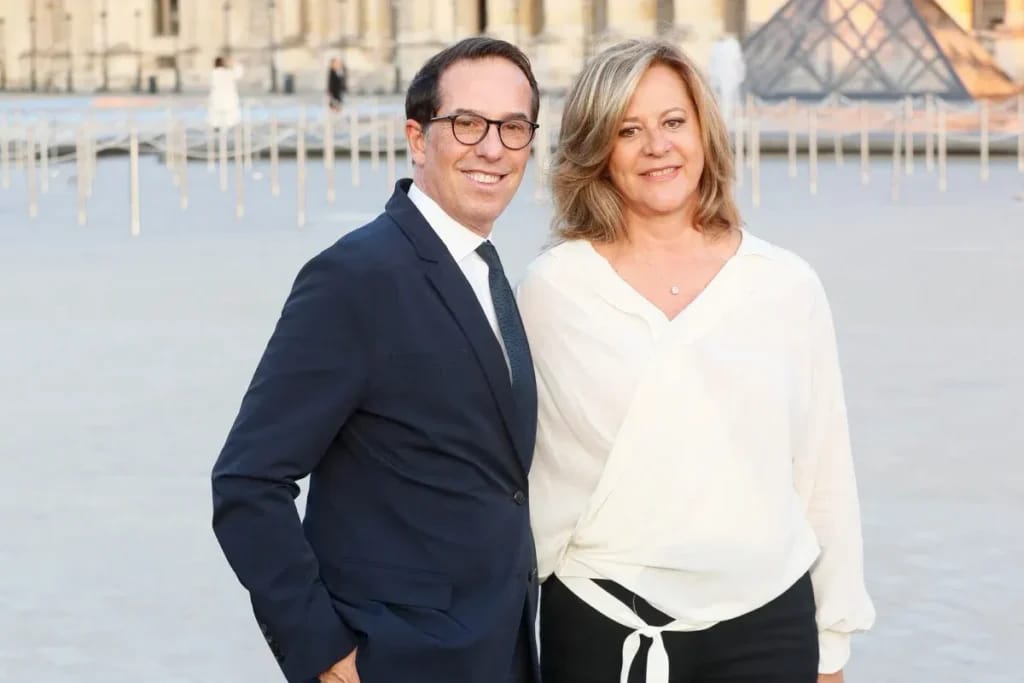 Nicolas Hieronimus und Seine Frau Geraldine - Foto zur Illustration des Artikels Nicolas Hieronimus Fortune