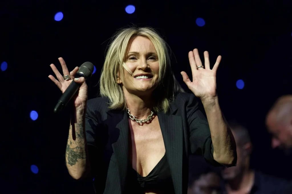 Patricia Kaas - Cover photo of Patricia Kaas Fortune article