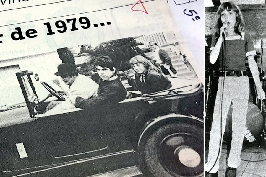 Patricia Kaas in 1979 - Cover photo of Patricia Kaas Fortune article