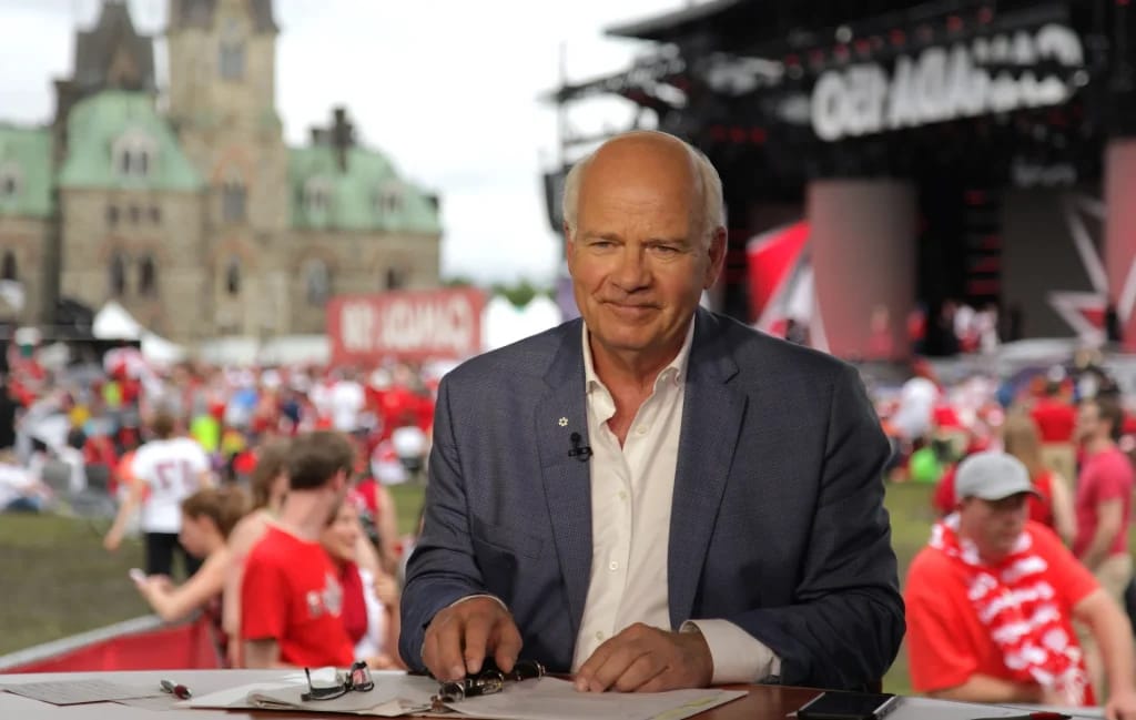 Peter Mansbridge - Illustration image for the article on the Richest Journalists in Canada