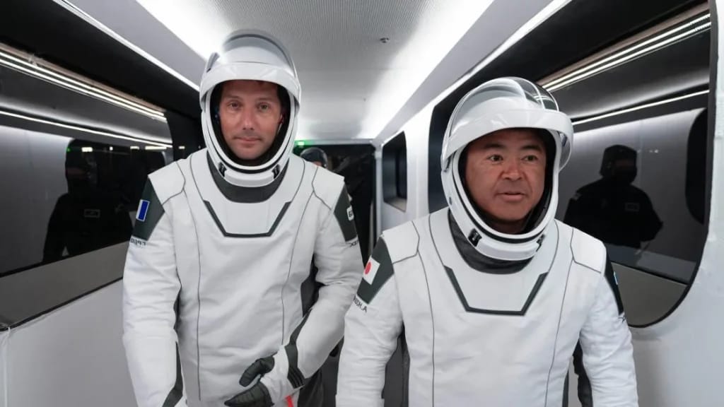 Thomas Pesquet - Titelbild des Artikels Gehalt Thomas Pesquet