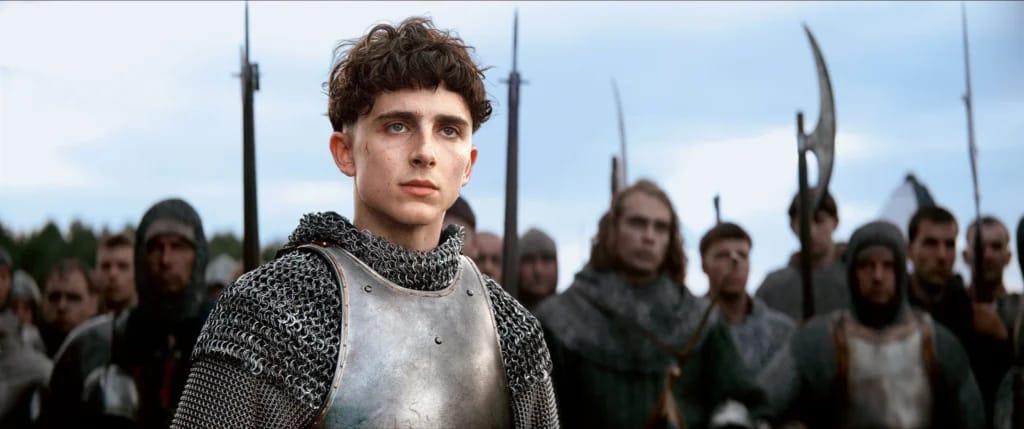 Timothée Chalamet dans The King - photo d'illustration de l'article Fortune Timothée Chalamet