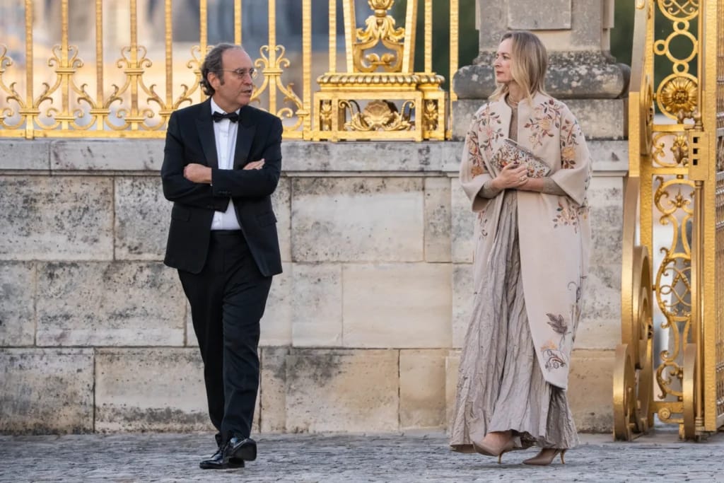 Xavier Niel und Delphine Arnault (seine Frau)- Illustratives Bild aus dem Artikel über Xavier Niel Fortune