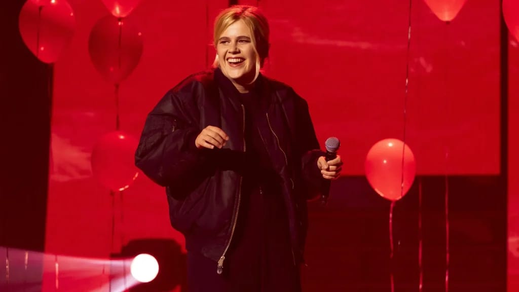 Zaho de Sagazan auf der Bühne - Foto zur Illustration des Artikels Fortune Zaho de Sagazan