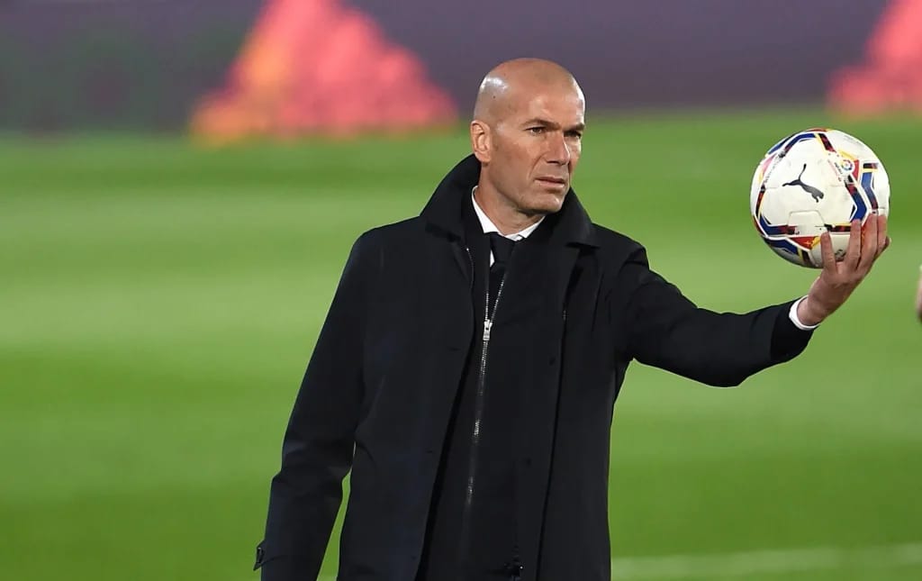 Zinedine Zidane - Illustrationsbild des Artikels über die reichsten Fußballspieler Frankreichs