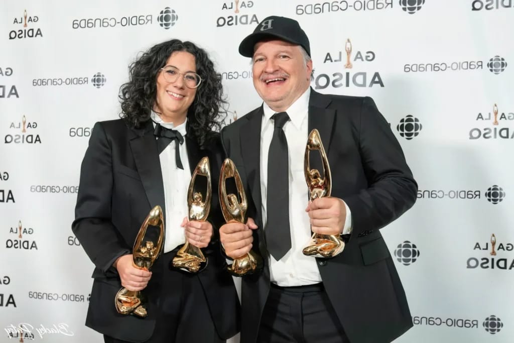 Alexandra Strelisky und Daniel Bélanger - Illustrationsfoto des Artikels Vermögen Daniel Bélanger