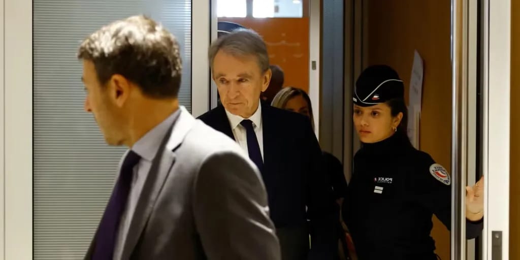 Bernard Arnault - Photo illustration of Fortune Élise Lucet article