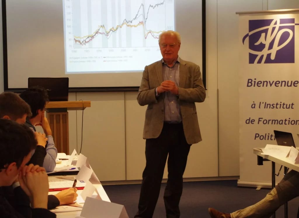 Charles Gave à l'Institut de Formation Politique - Photo d'illustration de l'article Fortune Charles Gave