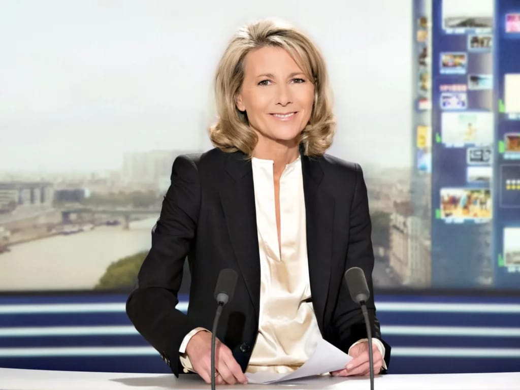 Claire Chazal op France 5 - Illustratie van het artikel Fortune Claire Chazal