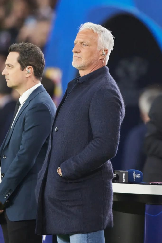 David Ginola entant que consultant pour le ligue des champions chez Canal+ - Photo d'illustration de l'article Fortune David Ginola