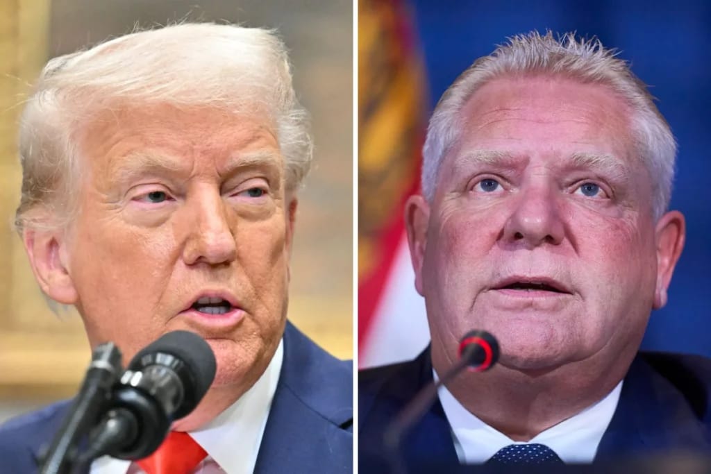 Donald Trump - Doug Ford - Illustration photo for the article Doug Ford Fortune