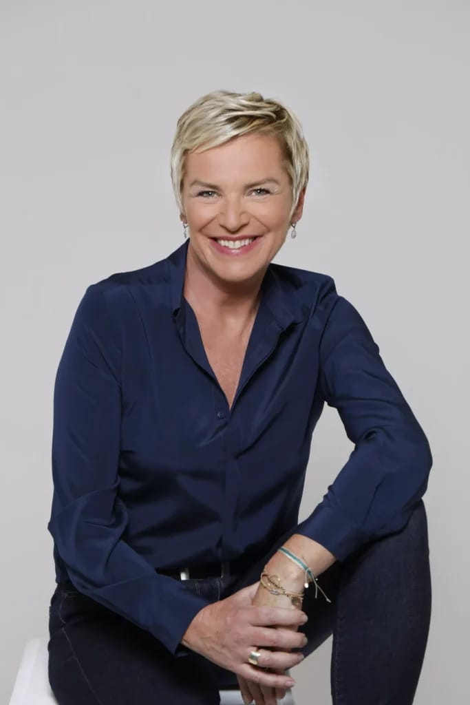 Élise Lucet - Photo illustration of Fortune Élise Lucet article