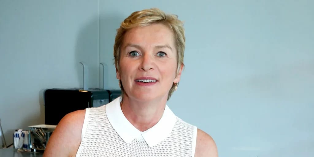 Élise Lucet - Photo illustration of Fortune Élise Lucet article