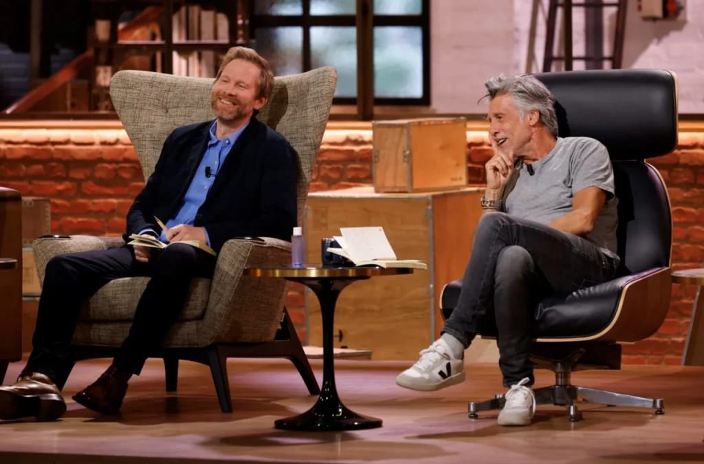 Éric Larchevêque and Marc Simoncini - Illustration of Fortune article Éric Larchevêque