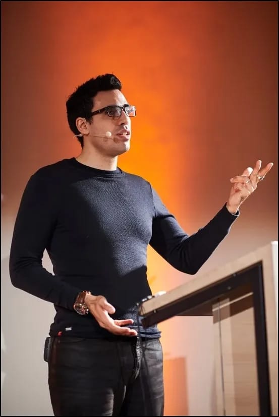 Idriss J. Aberkane - Illustratie bij het artikel Fortune Idriss J. Aberkane