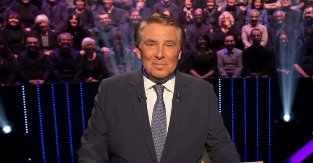 Jean-Pierre Foucault in Who Wants to be a Millionaire - Illustratie van het artikel Fortune Jean-Pierre Foucault