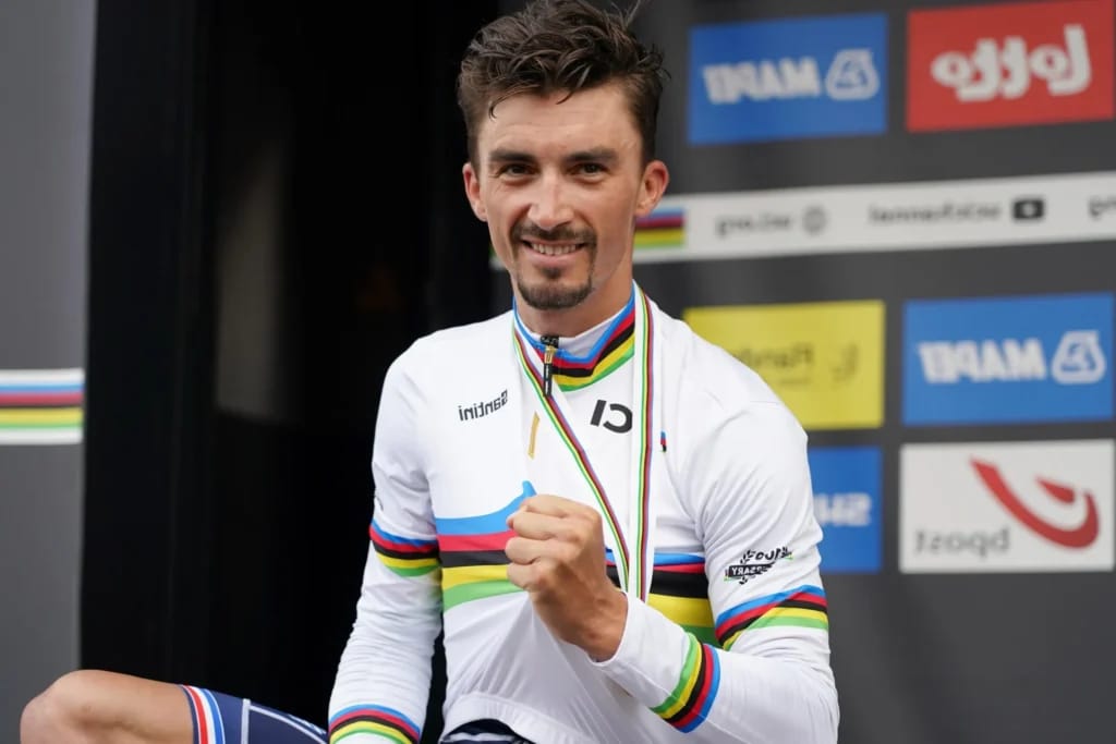 Julian Alaphilippe - photo d'illustration de l'article Cyclistes les plus Riches de France
