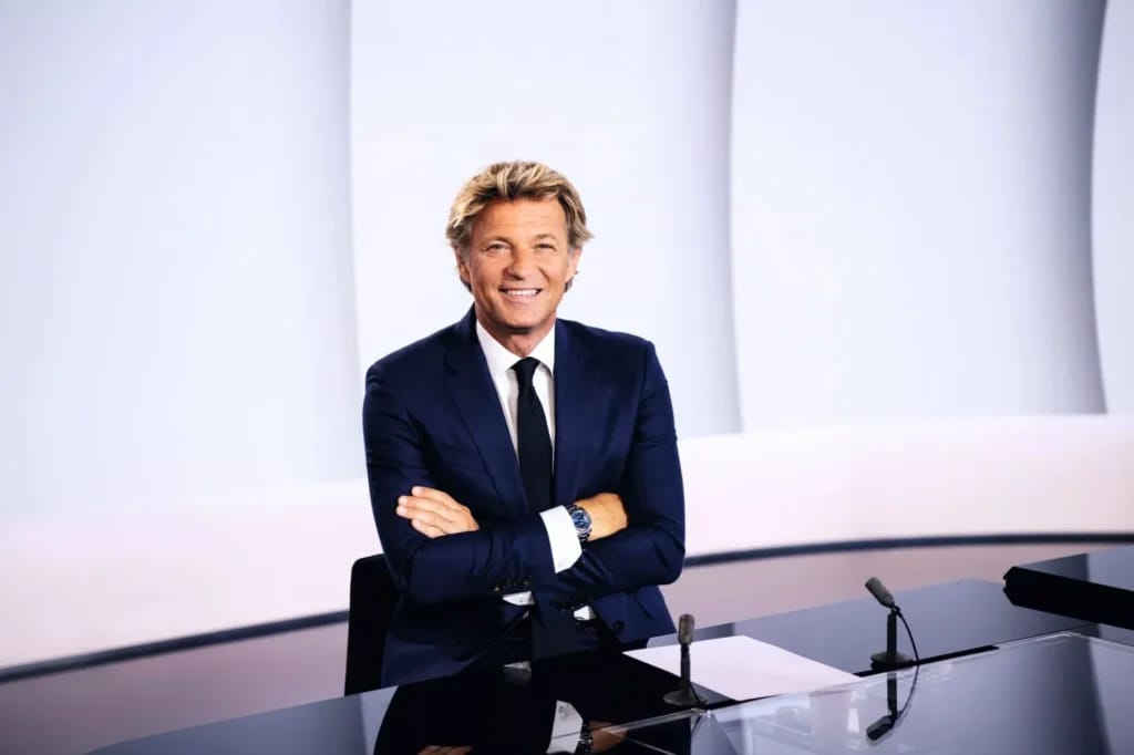 Laurent Delahousse - Illustrationsfoto des Artikels Vermögen Laurent Delahousse